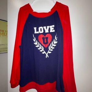 Long sleeve sleep shirt